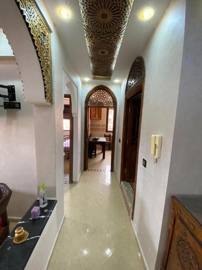 Ferienwohnung Charmant Logement Avec Parking Residenciel Sans Piscine Marrakesch Exterior foto